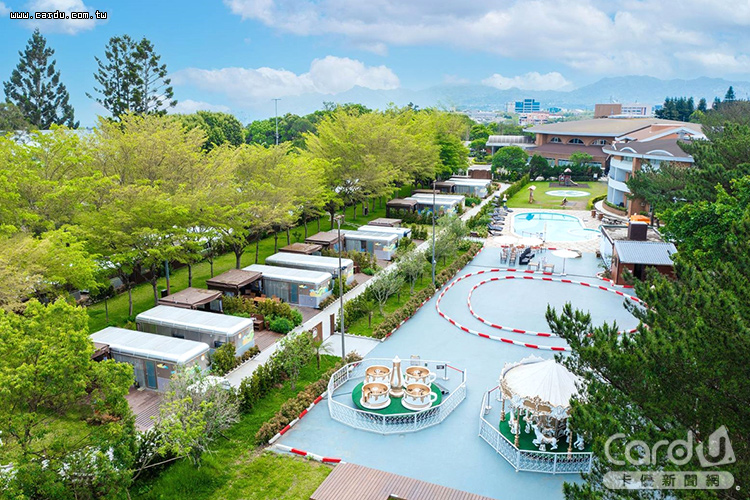 「最美親子享樂獎」參賽飯店主打豪華露營之旅,充滿新鮮感(圖/易遊網 提供)