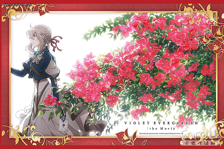 展售逾百款動漫T恤及《紫羅蘭永恆花園》等女性粉絲喜愛周邊(圖/曼迪 提供)