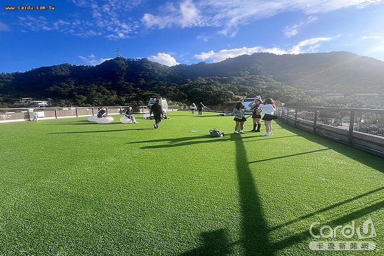 登上全新「Sky Green天空綠洲」觀景台,飽覽城市景觀(圖/台北市政府 提供)