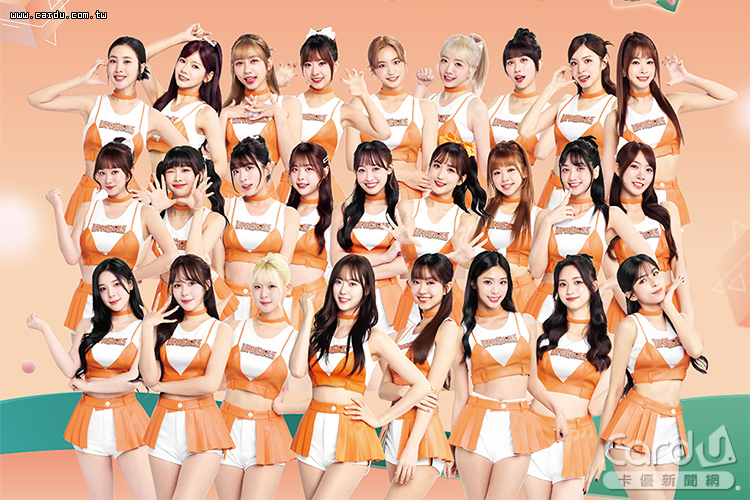 7-ELEVEN獅啦啦隊「UniGirls」26款女孩卡面青春活潑(圖/愛金卡公司 提供)