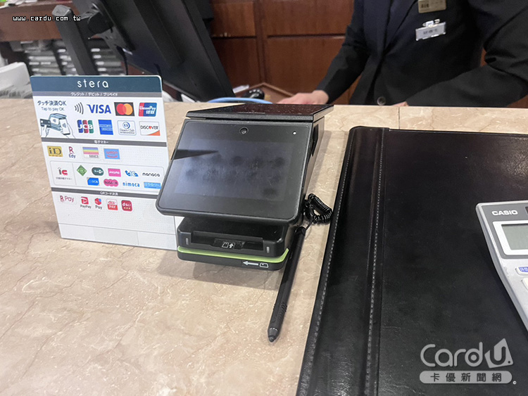 ▲飯店付停車費,也能用「PayPay」付款