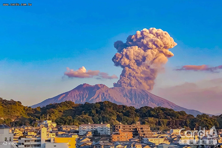 鹿兒島擁有豐富的自然景觀,包括世上最活躍的火山之一櫻島(圖/Klook 提供)