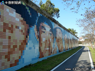 大佳河濱公園歡樂牆5月下旬動工復舊(圖/台北市政府 提供)